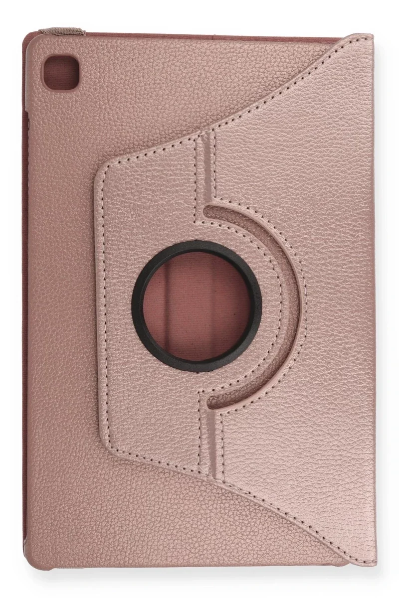 Samsung Galaxy T500 Tab A7 10.4 Kılıf 360 Tablet Deri Kılıf - Rose Gold Samsung Galaxy T500 Tab A7 10.4 Kılıf 360 Tablet Deri Kılıf - Rose Gold