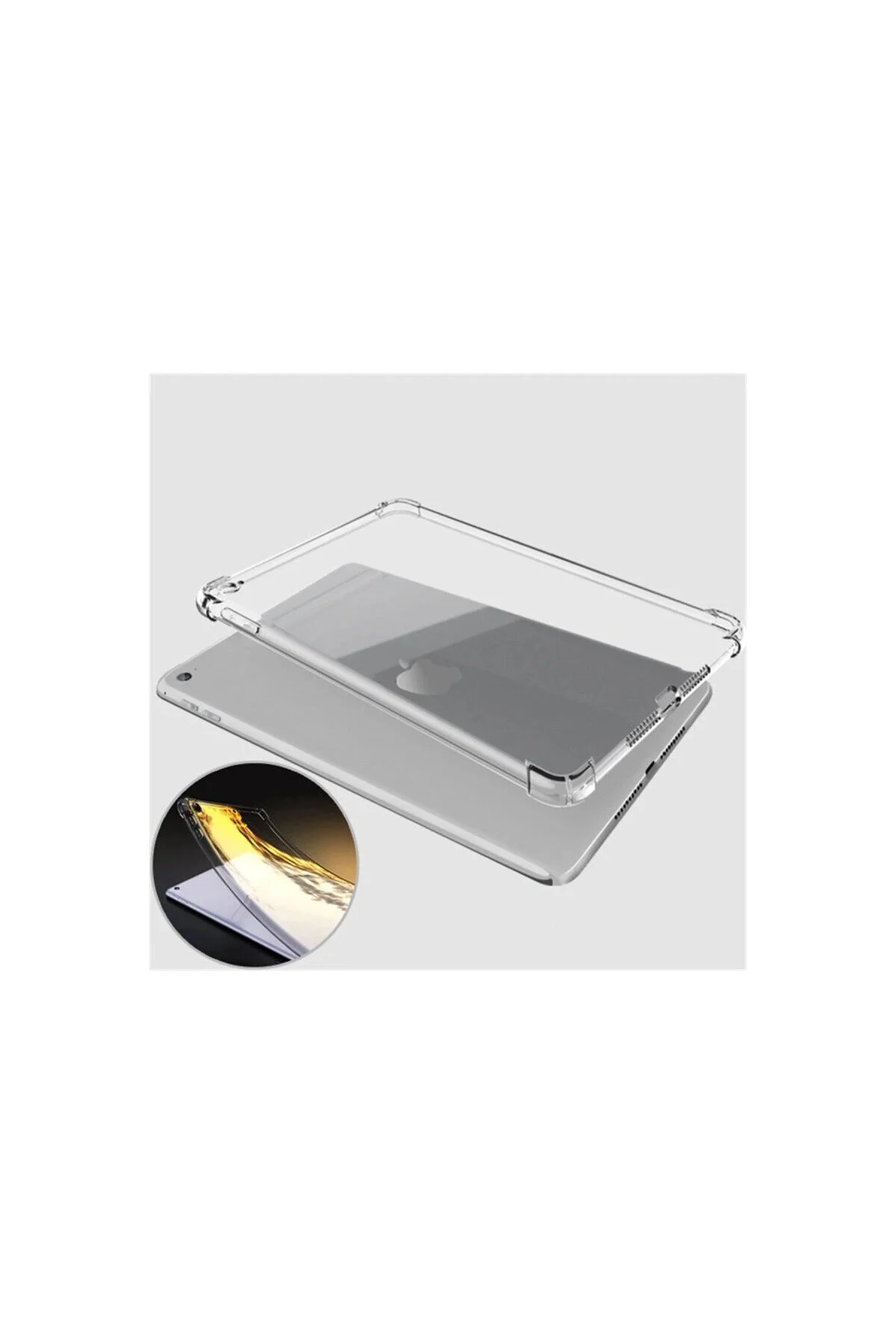 Samsung Galaxy T737 Tab S7 Fe 12.4 Kılıf Anti Shock Tablet Siliko Samsung Galaxy T737 Tab S7 Fe 12.4 Kılıf Anti Shock Tablet Siliko