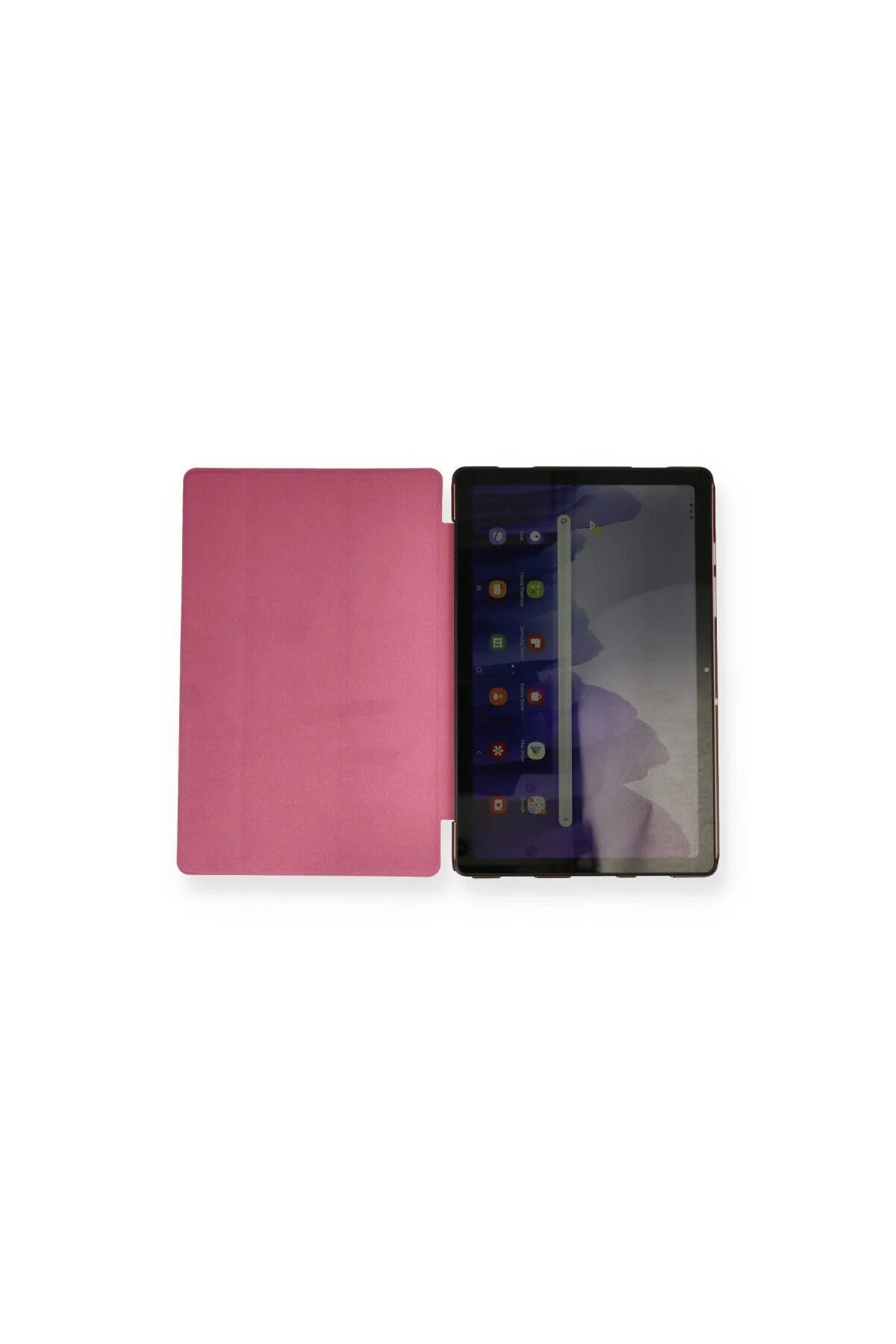 Samsung Galaxy T870 Tab S7 11 Kılıf Tablet Smart Kılıf - Pembe Samsung Galaxy T870 Tab S7 11 Kılıf Tablet Smart Kılıf - Pembe