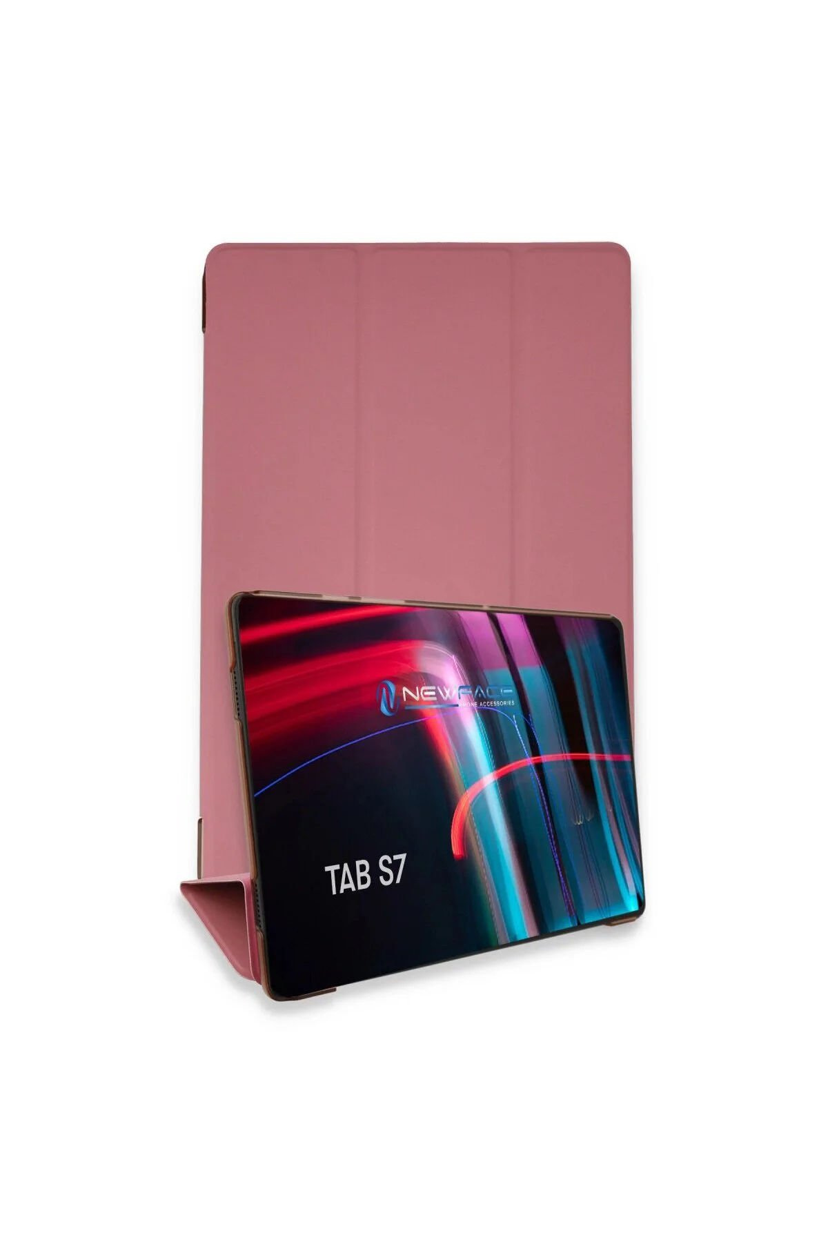Samsung Galaxy T870 Tab S7 11 Kılıf Tablet Smart Kılıf - Pembe Samsung Galaxy T870 Tab S7 11 Kılıf Tablet Smart Kılıf - Pembe