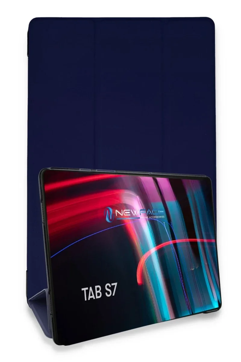 Samsung Galaxy T870 Tab S7 11 Kılıf Tablet Smart Kılıf - Lacivert Samsung Galaxy T870 Tab S7 11 Kılıf Tablet Smart Kılıf - Lacivert