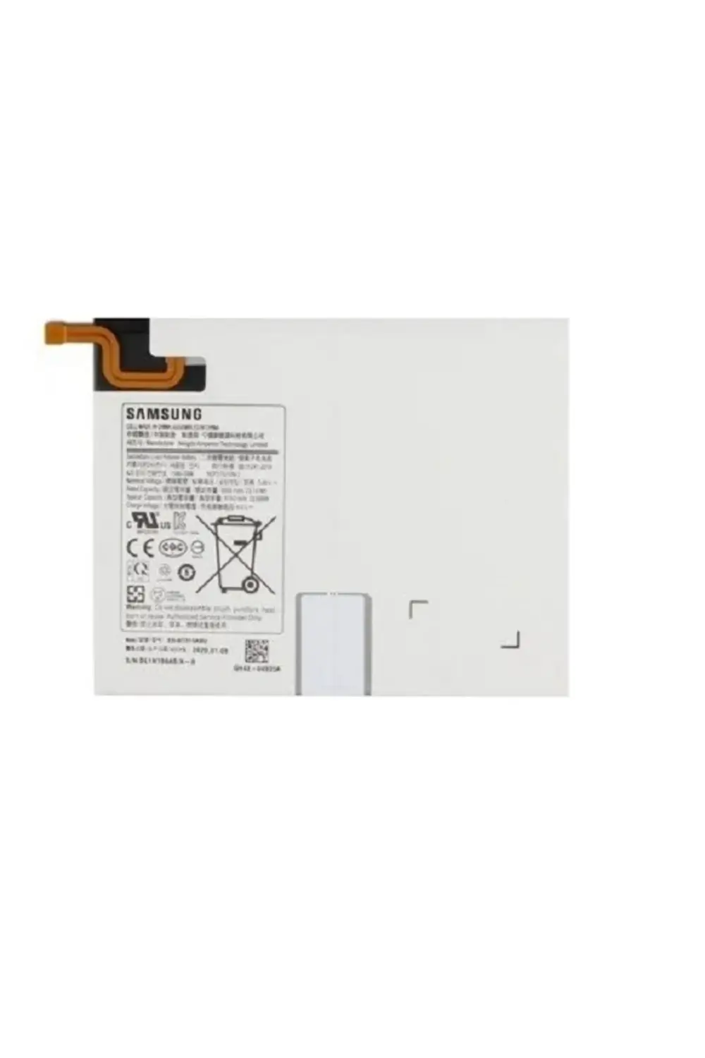 Samsung Galaxy Tab A Eb-Bt510Abu Batarya Pil