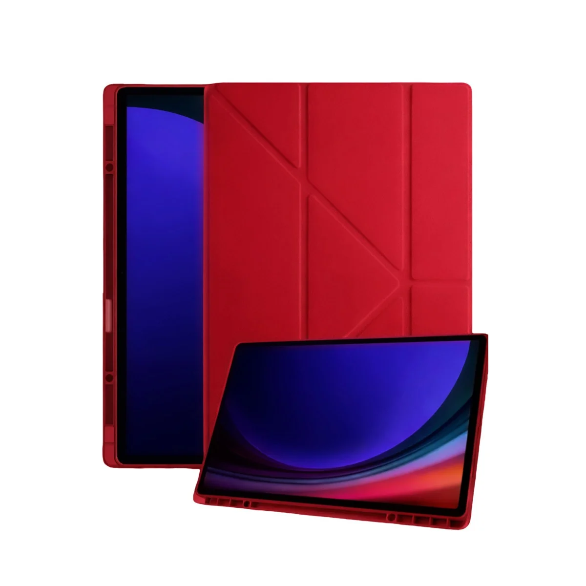 Samsung Galaxy Tab A11 Kalemlikli Mars Tablet Kılıfı - Kırmızı Fiyatı, Yorumları ve Özellikleri