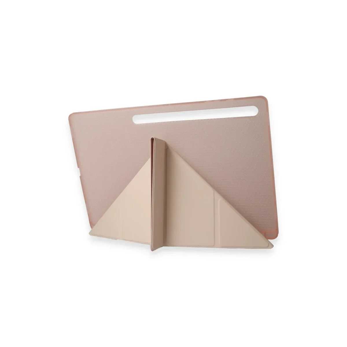 Samsung Galaxy Tab A9 Plus Kılıf Kalemlikli Mars Tablet Kılıfı - Rose Gold Samsung Galaxy Tab A9 Plus Kılıf Kalemlikli Mars Tablet Kılıfı - Rose Gold