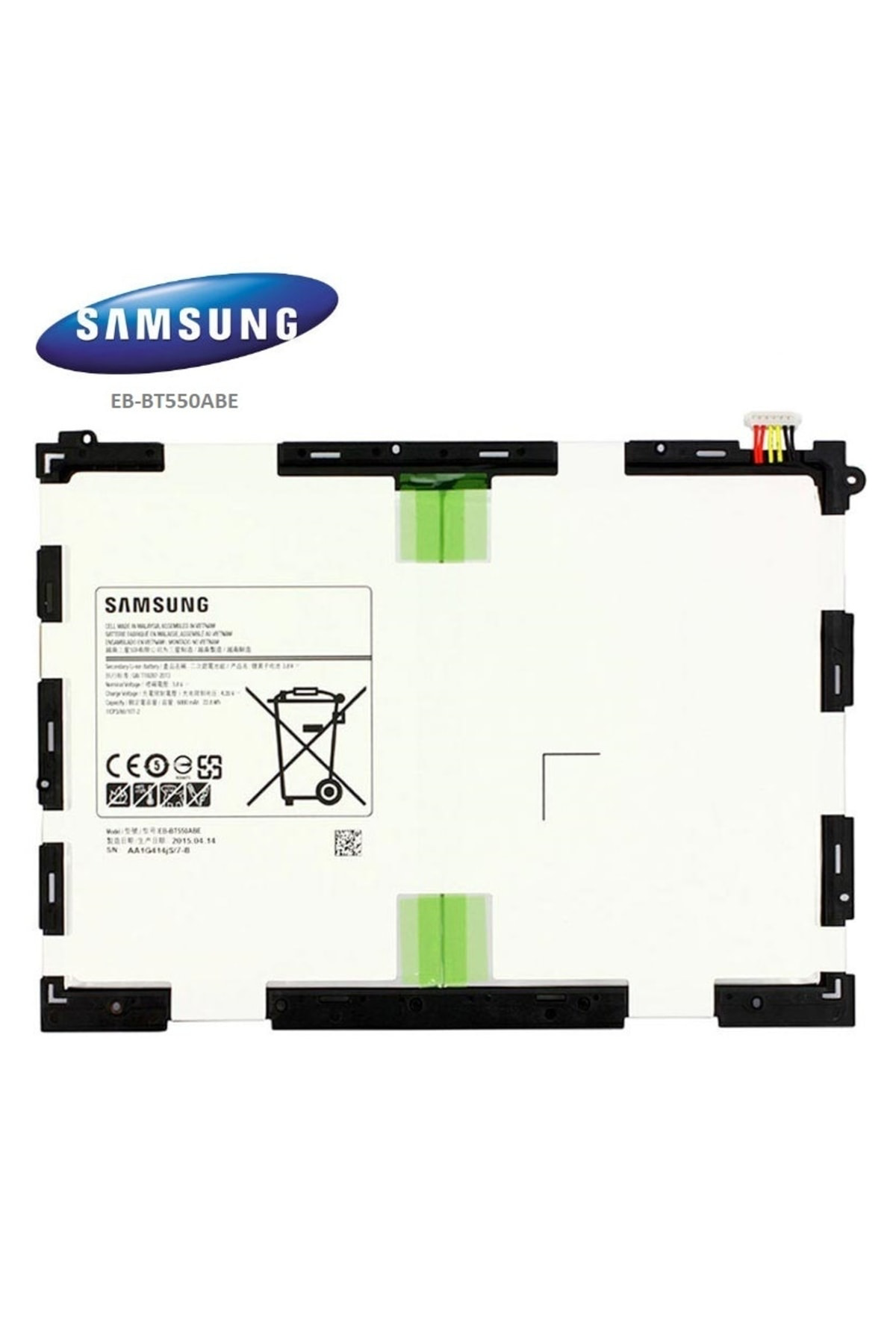 Axya Samsung Galaxy Tab A 9.7 T550-T555 Tablet Batarya Pil Eb-Bt550abe