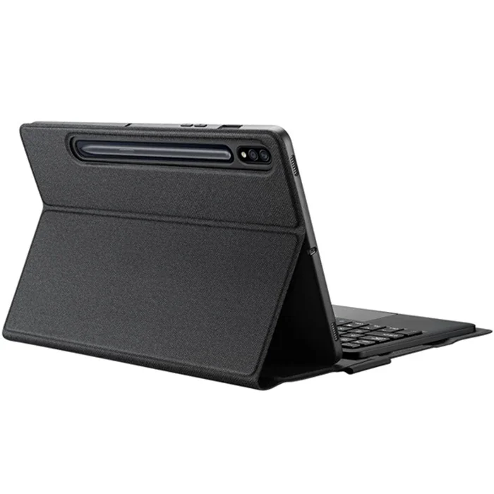 Samsung Galaxy Tab S8/S7 Bluetooth Klavyeli Touchpadlı Kılıf - Laptop Konforunda Tablet Deneyimi