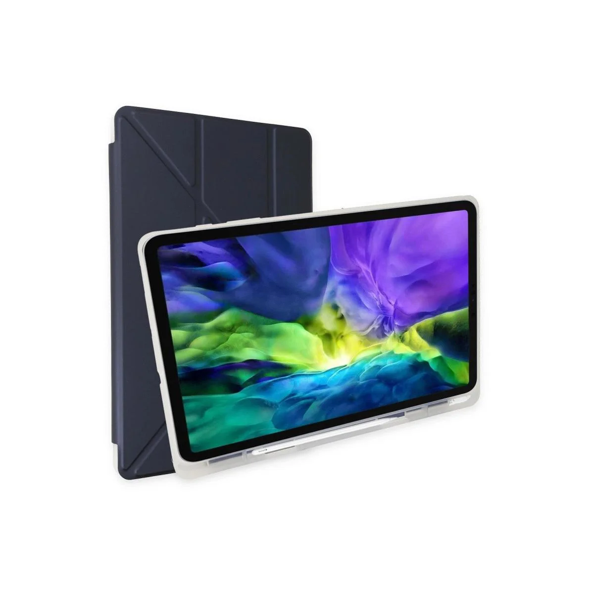 Samsung Galaxy Tab S7 ile Uyumlu Kalemlikli Mars Tablet Kılıfı - Lacivert Fiyatı, Yorumları ve Özellikleri