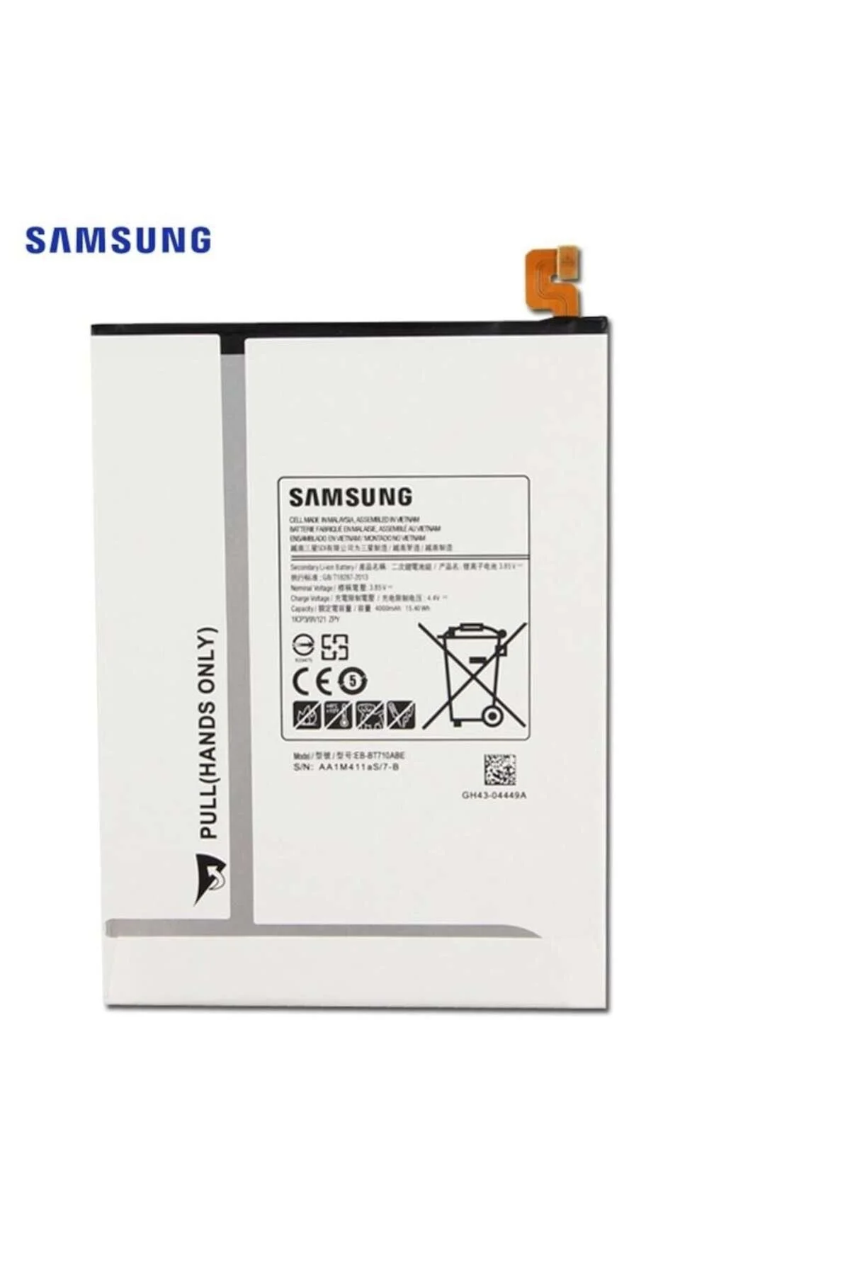 Samsung Galaxy Tab S2 Sm-T710 Eb-Bt710Aba Tablet Batarya - Pil
