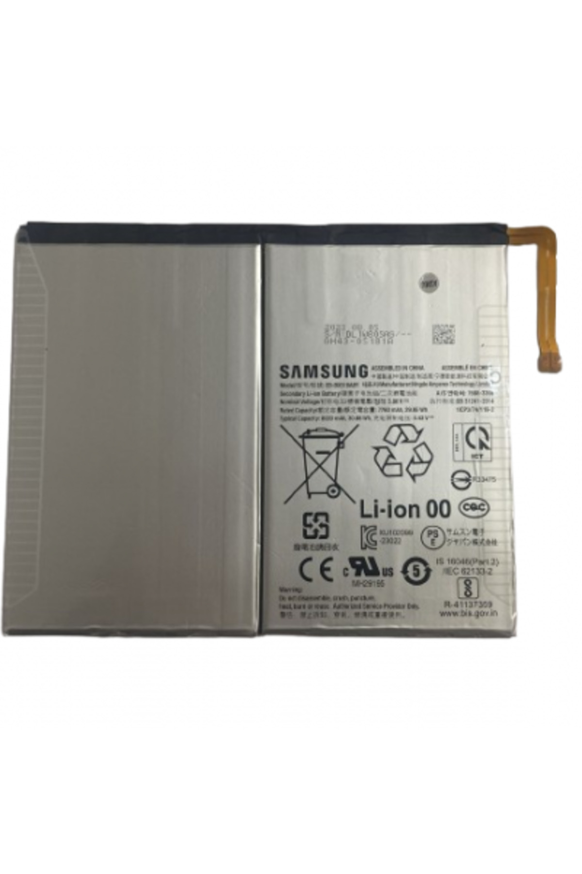 Axya Samsung Galaxy Tab S9 Fe Wifi X510 Uyumlu Pil Batarya Bx516aby