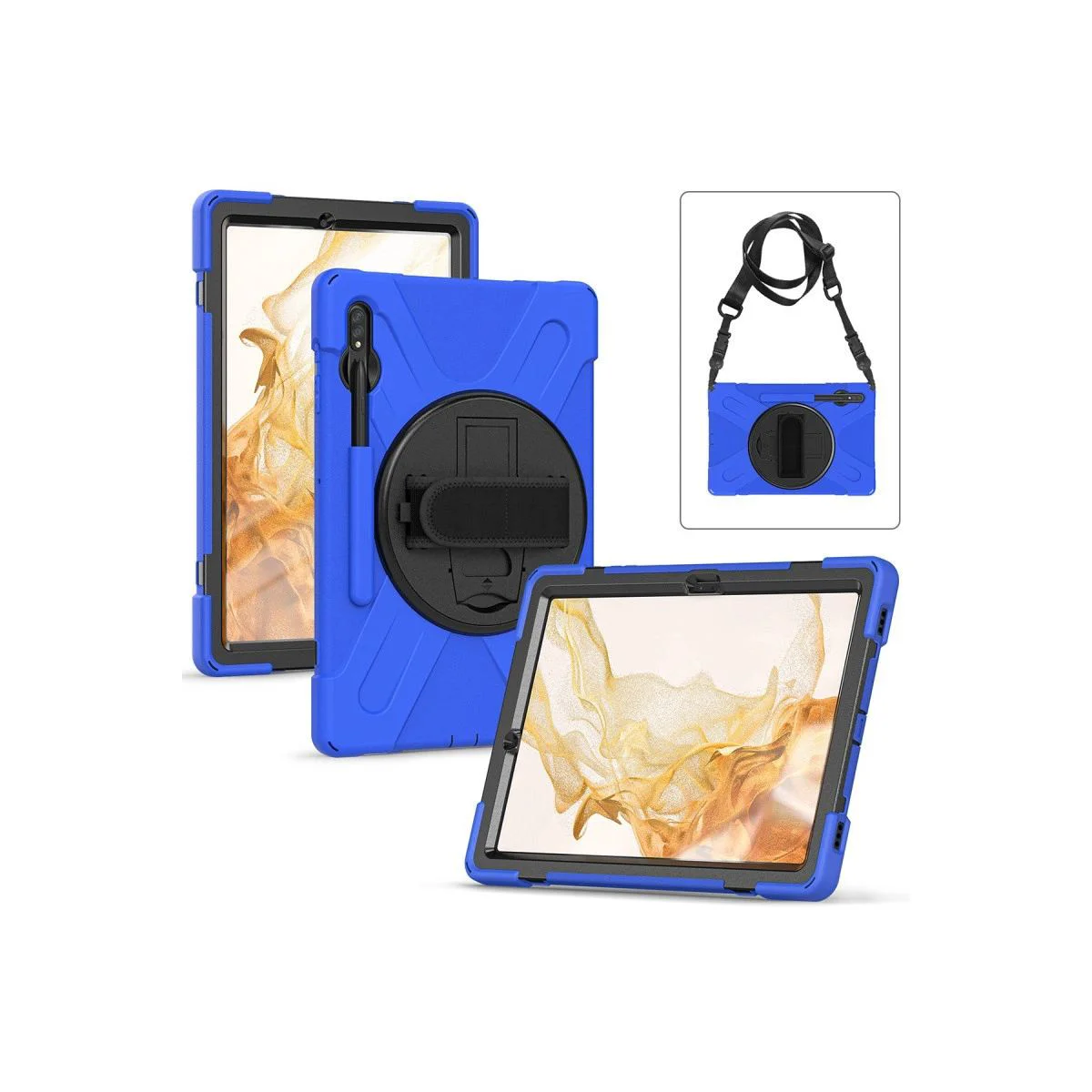 Samsung Galaxy Tab S7 Fe 12.4 ile Uyumlu Tablet Kılıfı - Amazing Kapak Mavi Fiyatı, Yorumları ve Özellikleri