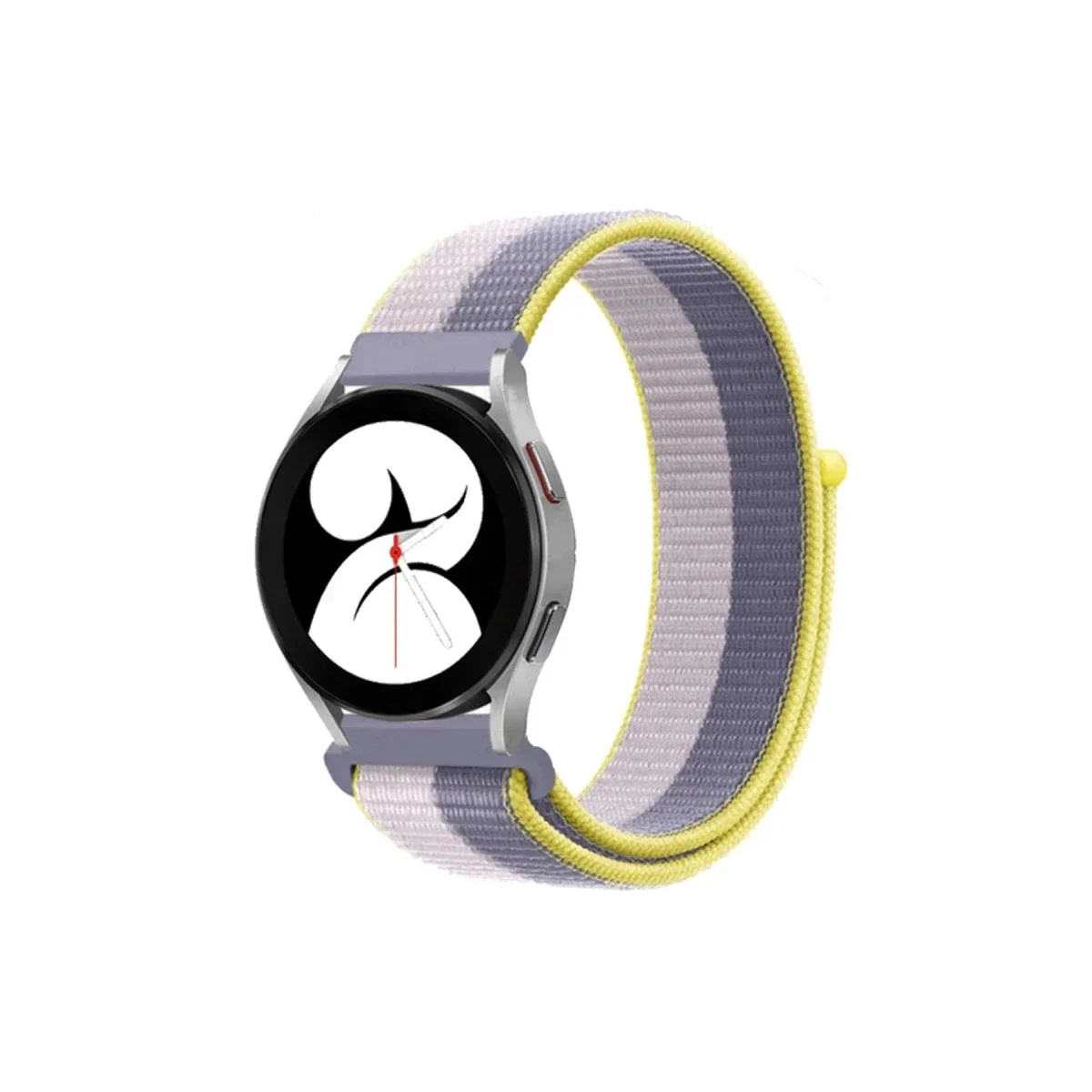 Samsung Galaxy Watch 4 Hasırlı Cırtcırtlı Kordon - Gri-Beyaz Fiyatı, Yorumları ve Özellikleri