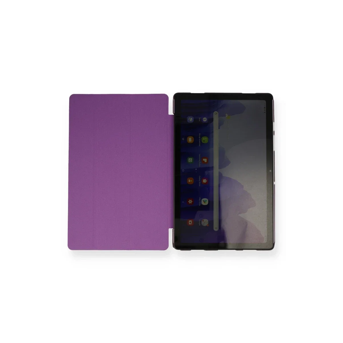 Samsung Galaxy X200 Tab A8 10.5 Kılıf Tablet Smart Kılıf - Mor - Görsel 3