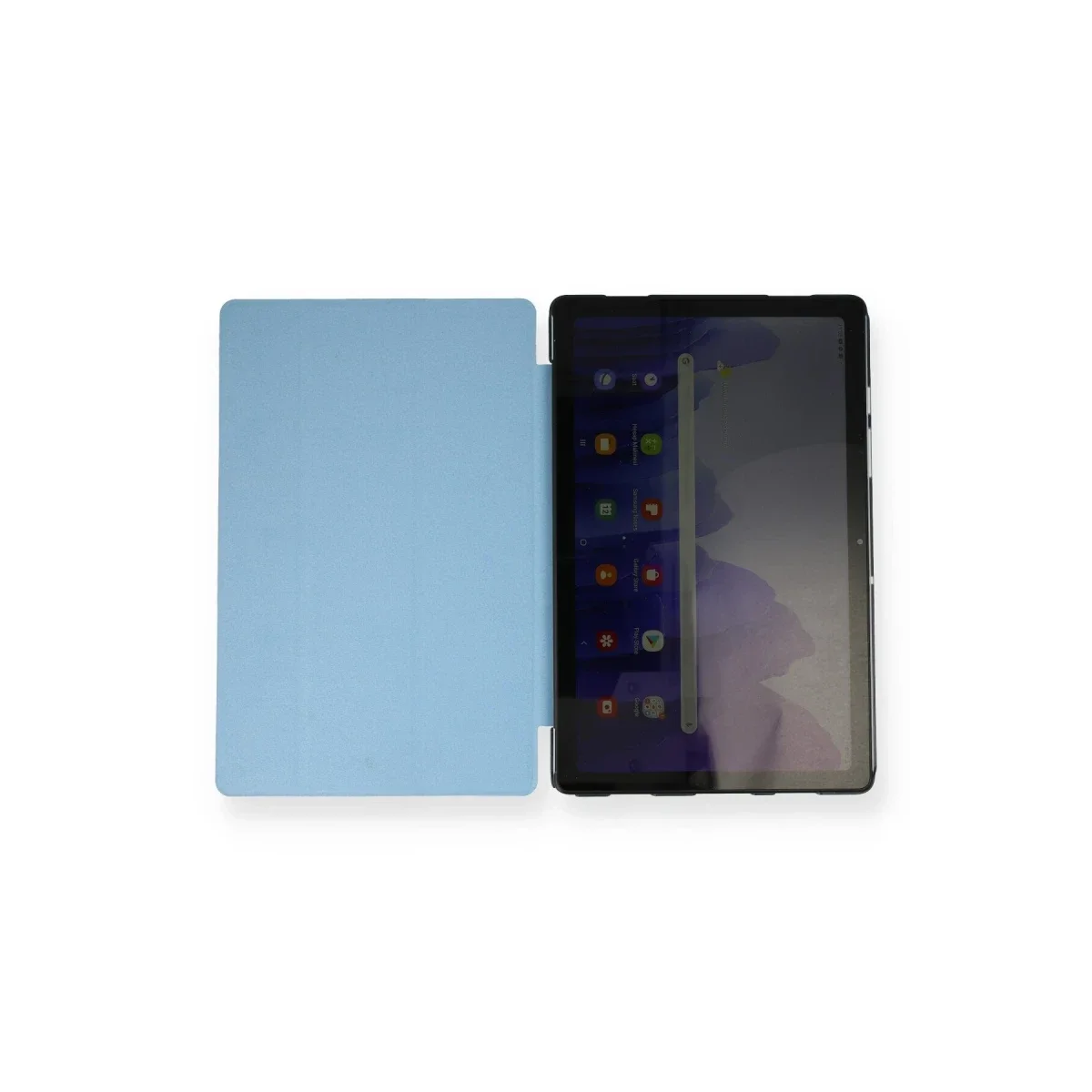 Samsung Galaxy X200 Tab A8 10.5 Kılıf Tablet Smart Kılıf - Mavi - Görsel 3