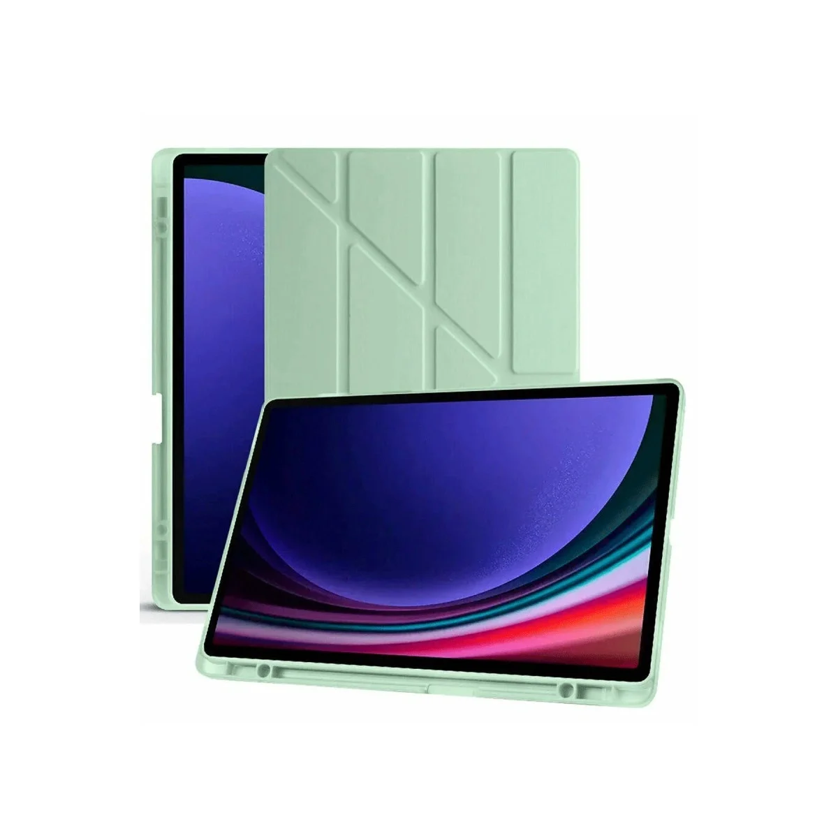 Samsung Galaxy X510 Tab S9 Fe 11 Kılıf Kalemlikli Mars Tablet Kılıfı - Açık Yeşil Fiyatı, Yorumları ve Özellikleri