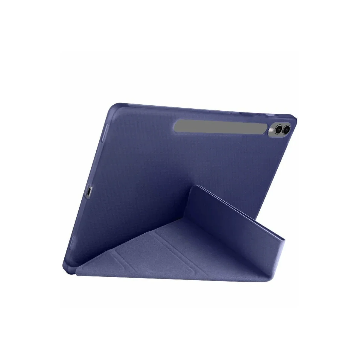 Samsung Galaxy X610 Tab S9 FE Plus 12.4 Kılıf Kalemlikli Mars Tablet Kılıfı - Lacivert