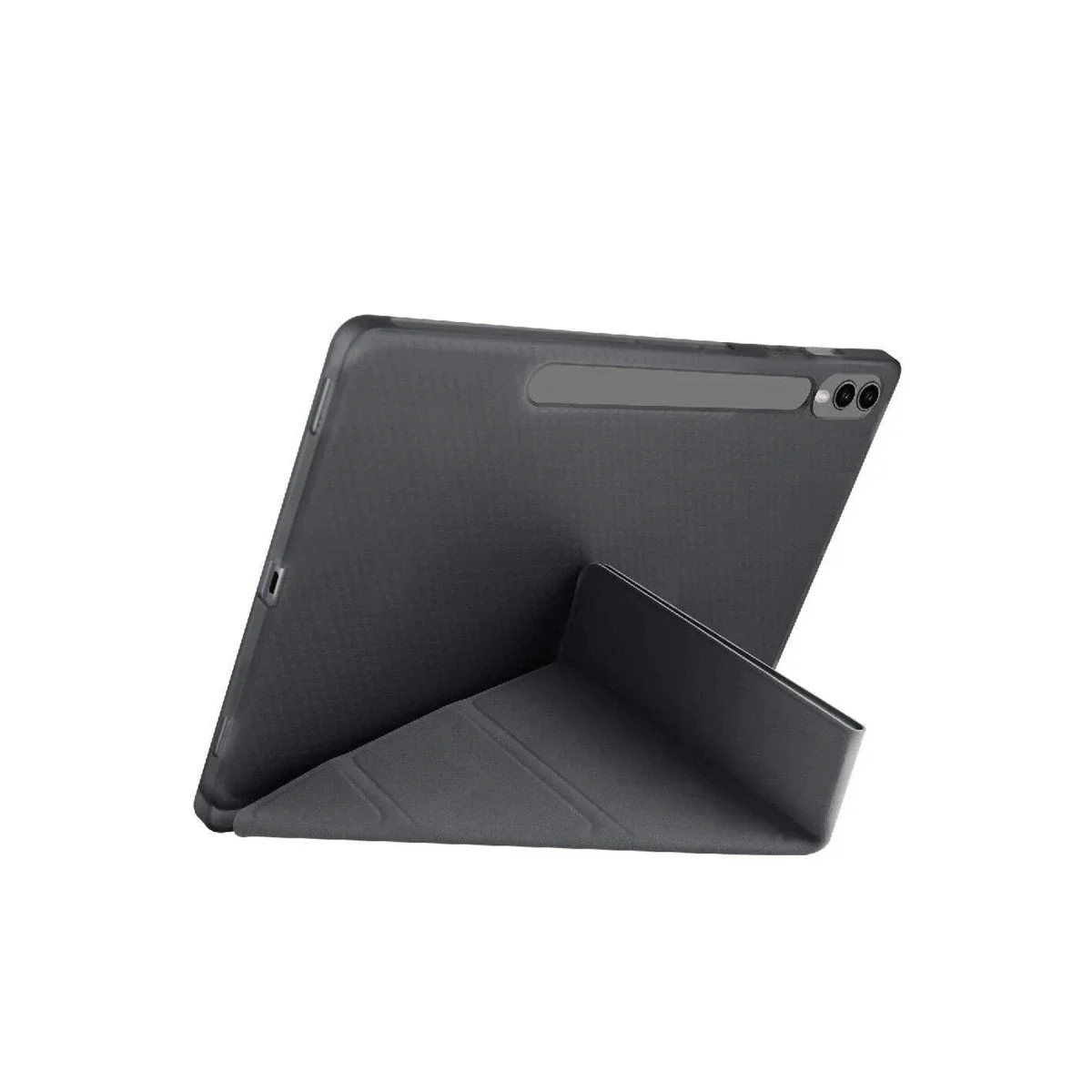 Samsung Galaxy X610 Tab S9 FE Plus 12.4 Kılıf Kalemlikli Mars Tablet Kılıfı - Siyah