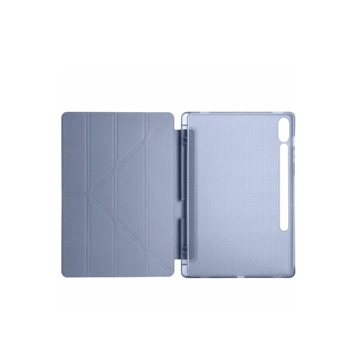 Samsung Galaxy X610 Tab S9 FE Plus 12.4 Kılıf Kalemlikli Mars Tablet Kılıfı - Lavender