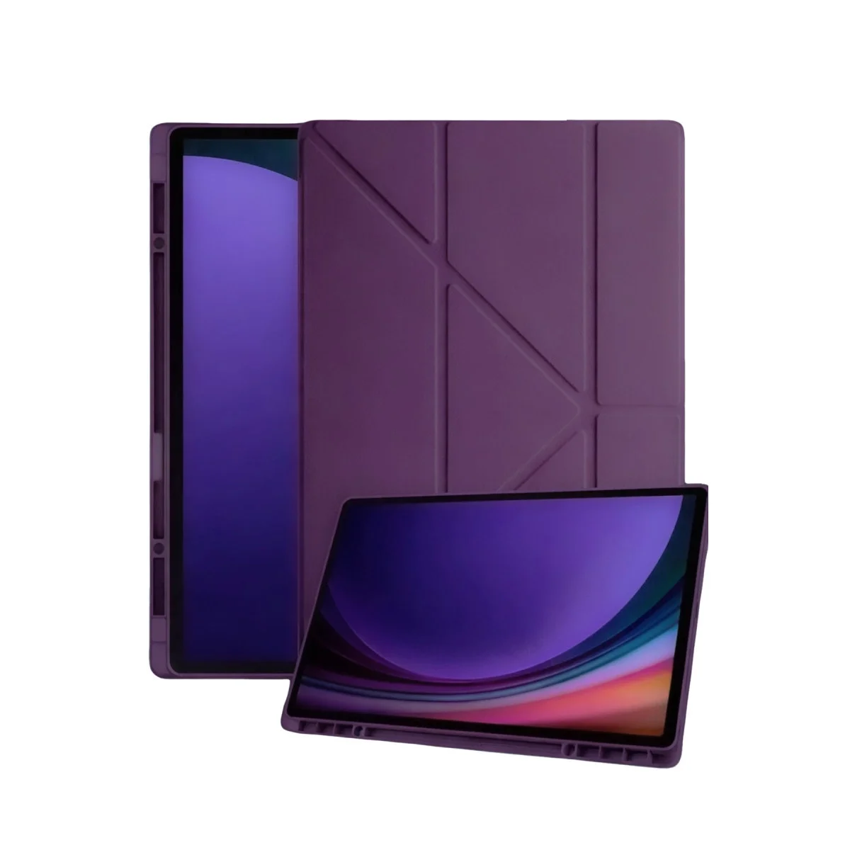 Samsung Galaxy X730 Tab S11 Kalemlikli Mars Tablet Kılıfı - Mürdüm Samsung Galaxy X730 Tab S11 Kalemlikli Mars Tablet Kılıfı - Mürdüm