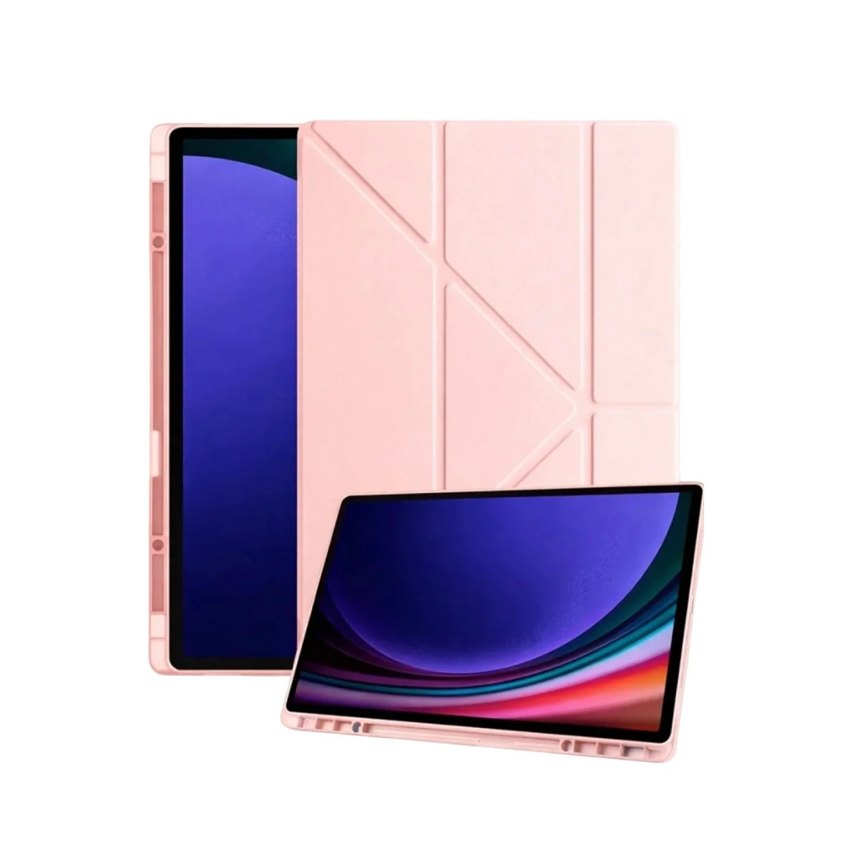 Samsung Galaxy X730 Tab S11 Kalemlikli Mars Tablet Kılıfı - Rose Gold Samsung Galaxy X730 Tab S11 Kalemlikli Mars Tablet Kılıfı - Rose Gold
