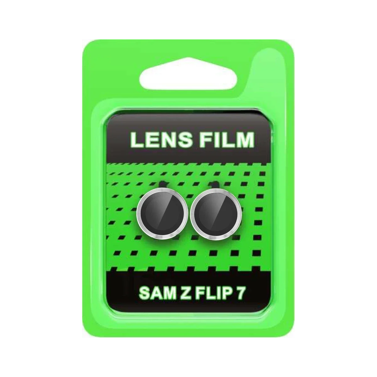 Samsung Galaxy Z Flip 7 Raze Metal Kamera Lens - Gümüş