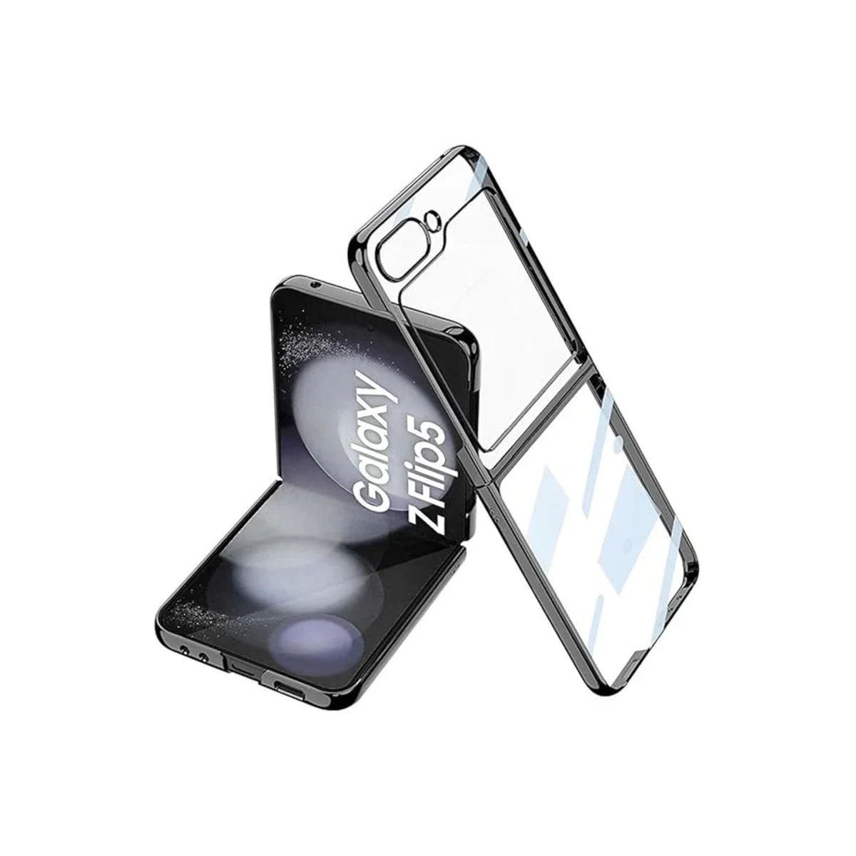 Samsung Galaxy Z Flip 5 Kılıf Fold Element Kapak - Siyah Samsung Galaxy Z Flip 5 Kılıf Fold Element Kapak - Siyah