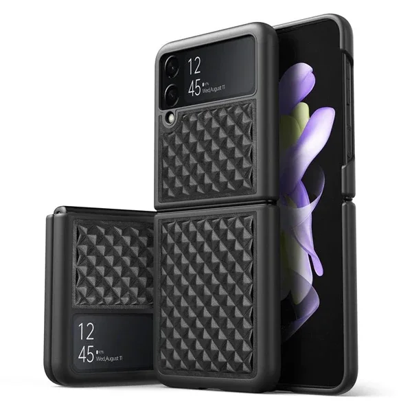 Samsung Galaxy Z Flip3 5G Deri Kılıf - Darbeye Dayanıklı Premium Koruma