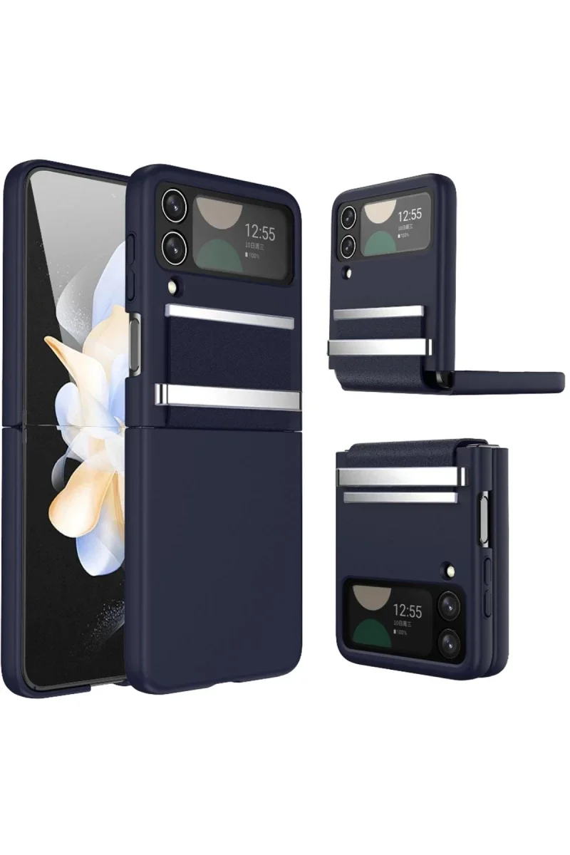 Samsung Galaxy Z Flip 4 Kılıf Belt Flip Kapak - Lacivert Fiyatı, Yorumları ve Özellikleri