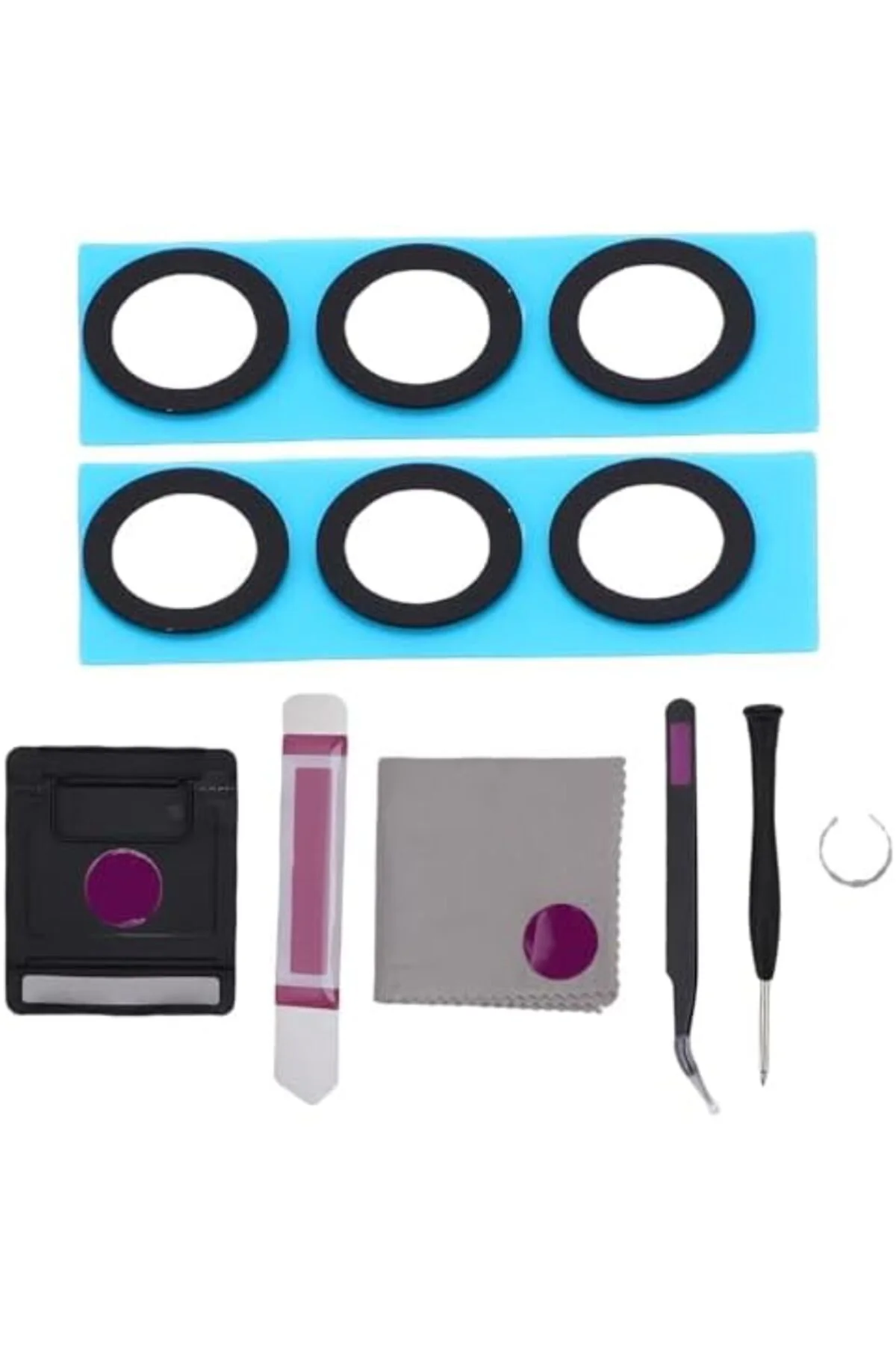 SAMSUNG Galaxy Z Fold 6 Arka Kamera Lens Camı Değiştirme Kiti, Telefon Yapışkanlı F956, SAMSUNG Galaxy Z Fold 6 Arka Kamera Lens Camı Değiştirme Kiti, Telefon Yapışkanlı F956,