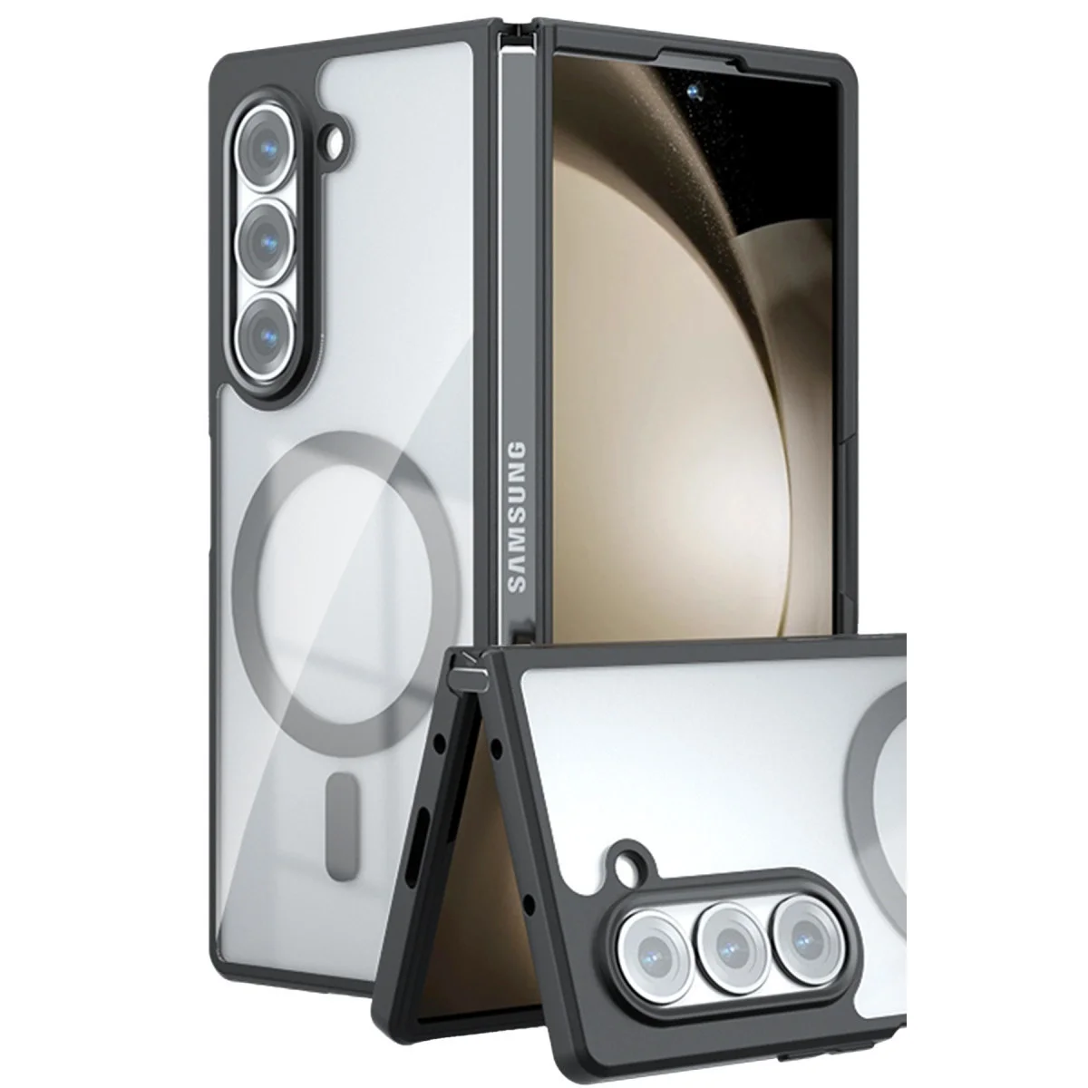 Samsung Galaxy Z Fold 5 Kılıf Blur Fold Magsafe Kapak - Siyah Fiyatı, Yorumları ve Özellikleri