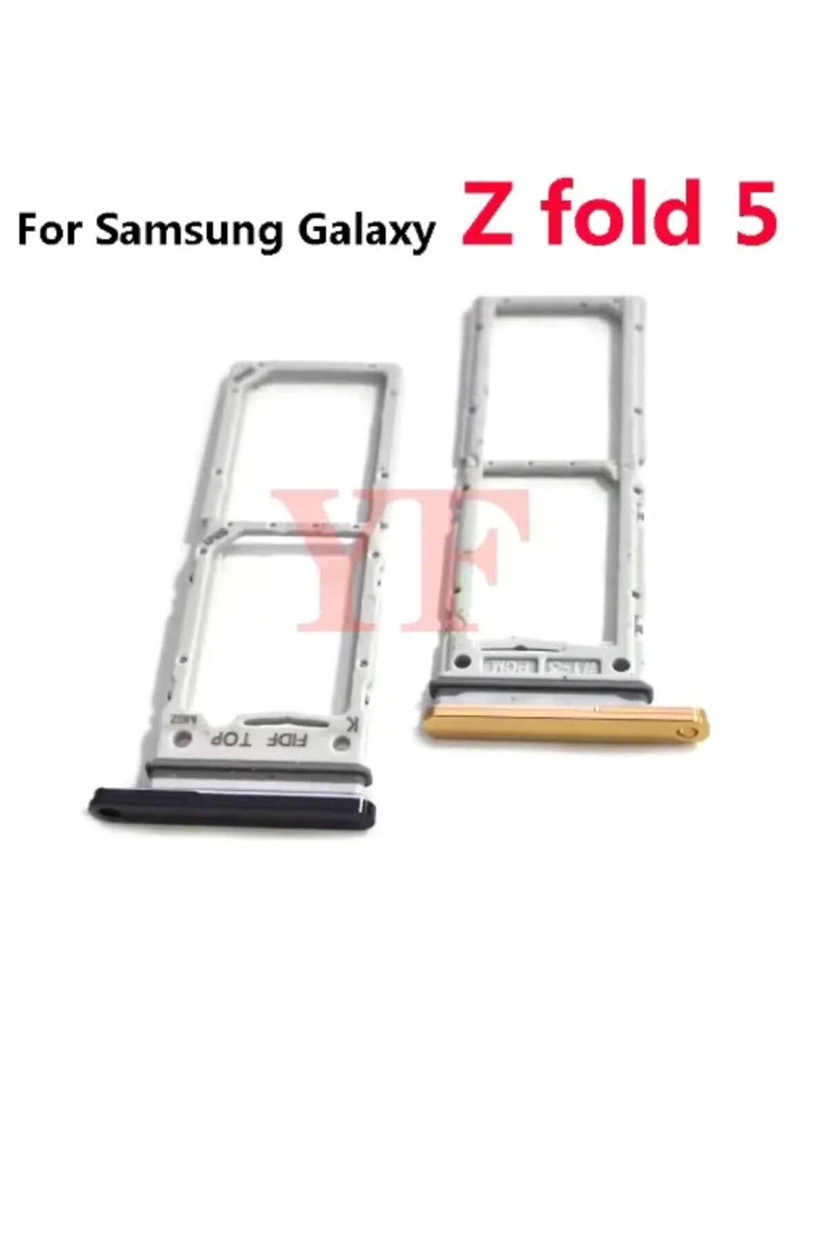 SAMSUNG GALAXY Z FOLD 5 5G F916 UYUMLU SIM APARATI / SIM TRAY Gold