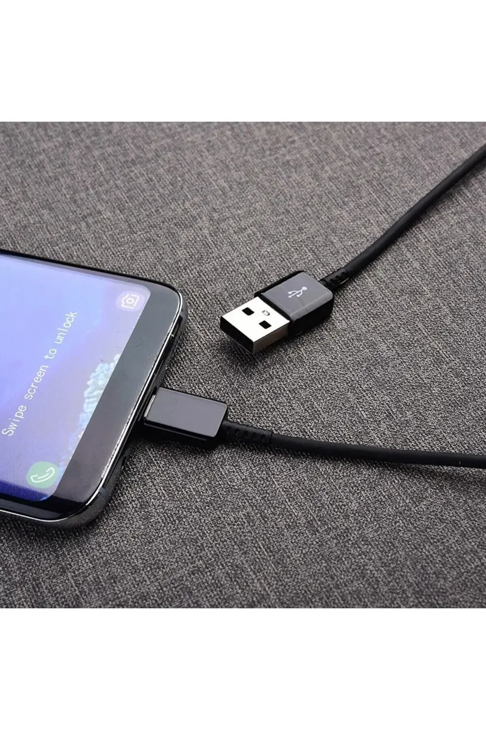 Samsung Hızlı Şarj Ve Data Kablosu (usb-c) - Siyah