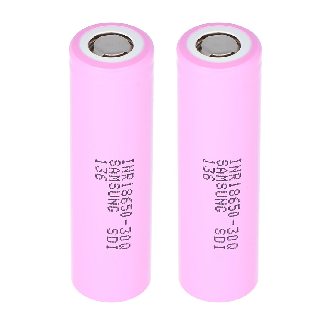 SAMSUNG ICR-18650-30Q 3.7 VOLT 3000 MAH LI-ION PİL (2Lİ PAKET FİY SAMSUNG ICR-18650-30Q 3.7 VOLT 3000 MAH LI-ION PİL (2Lİ PAKET FİY