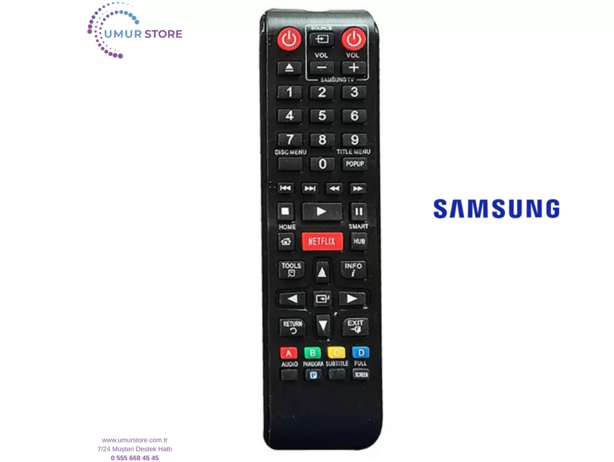 SAMSUNG İle Uyumlu AK59-00166A Televizyon Kumandası SAMSUNG İle Uyumlu AK59-00166A Televizyon Kumandası