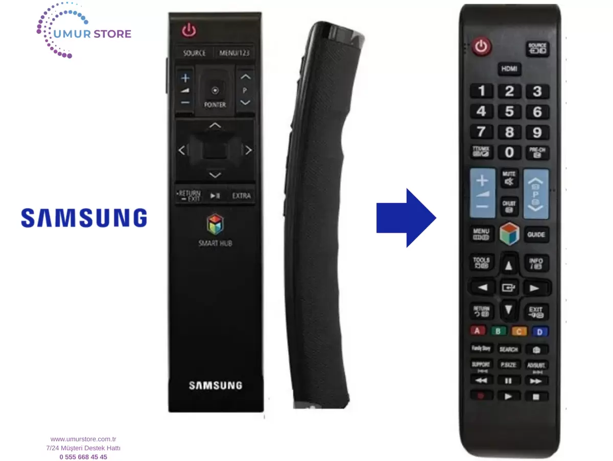 SAMSUNG İle Uyumlu Akıllı BN59-01220D-Yedek Kumanda SAMSUNG İle Uyumlu Akıllı BN59-01220D-Yedek Kumanda