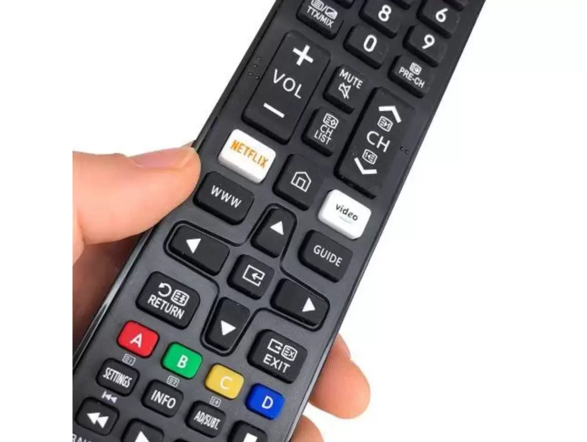Samsung İle Uyumlu QE-85Q70 Smart 4k Led Tv Kumandası Netflix