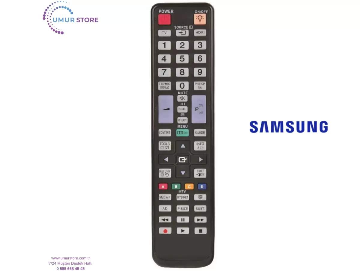 Samsung İle Uyumlu Rm-l1015 Lcd Plazma Led Tv Kumandası Samsung İle Uyumlu Rm-l1015 Lcd Plazma Led Tv Kumandası