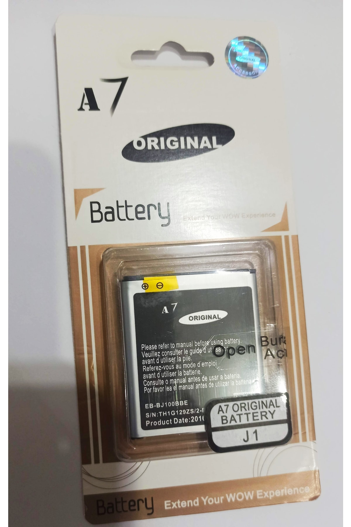 Samsung J1 J100 Sıfır Orjinal Batarya Ürünlerimiz Sıfır Ambalajda