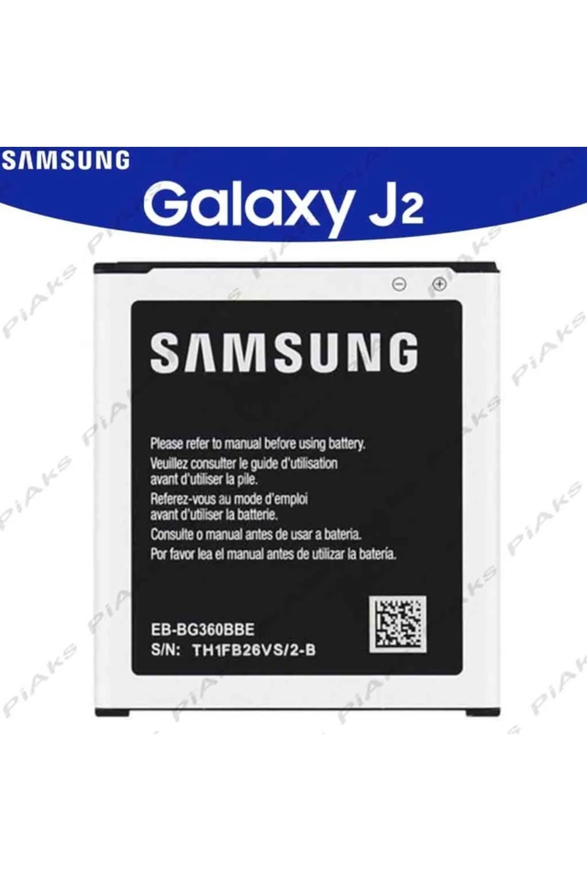 Samsung J2 J200 Pil Batarya 2000 Mah Eb-bg360bbe Samsung J2 J200 Pil Batarya 2000 Mah Eb-bg360bbe