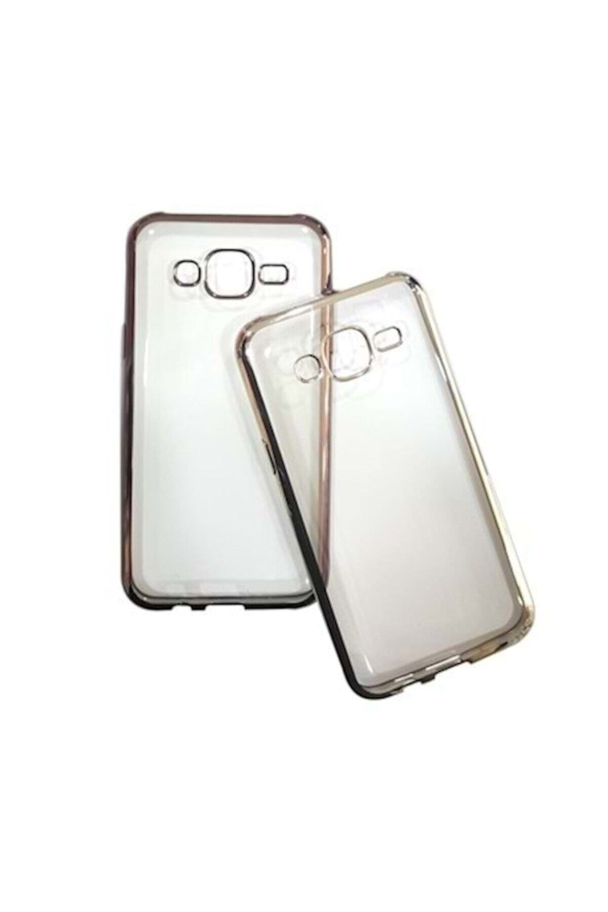 Gmc Samsung J3 2016 Silikon Yaldızlı Serisi