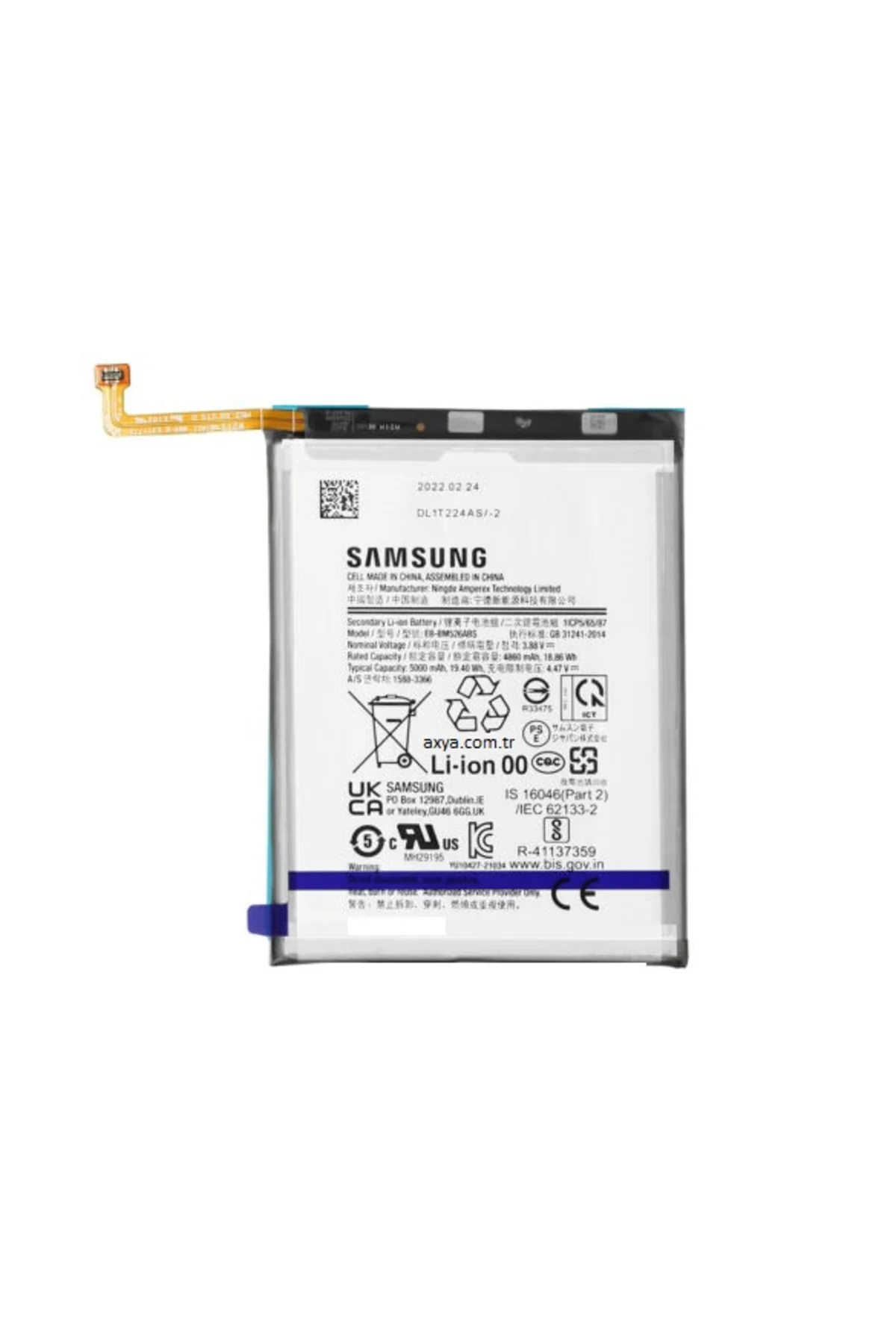 Samsung M23/M33 Pil Batarya EB-BM526ABS 5000 mAh