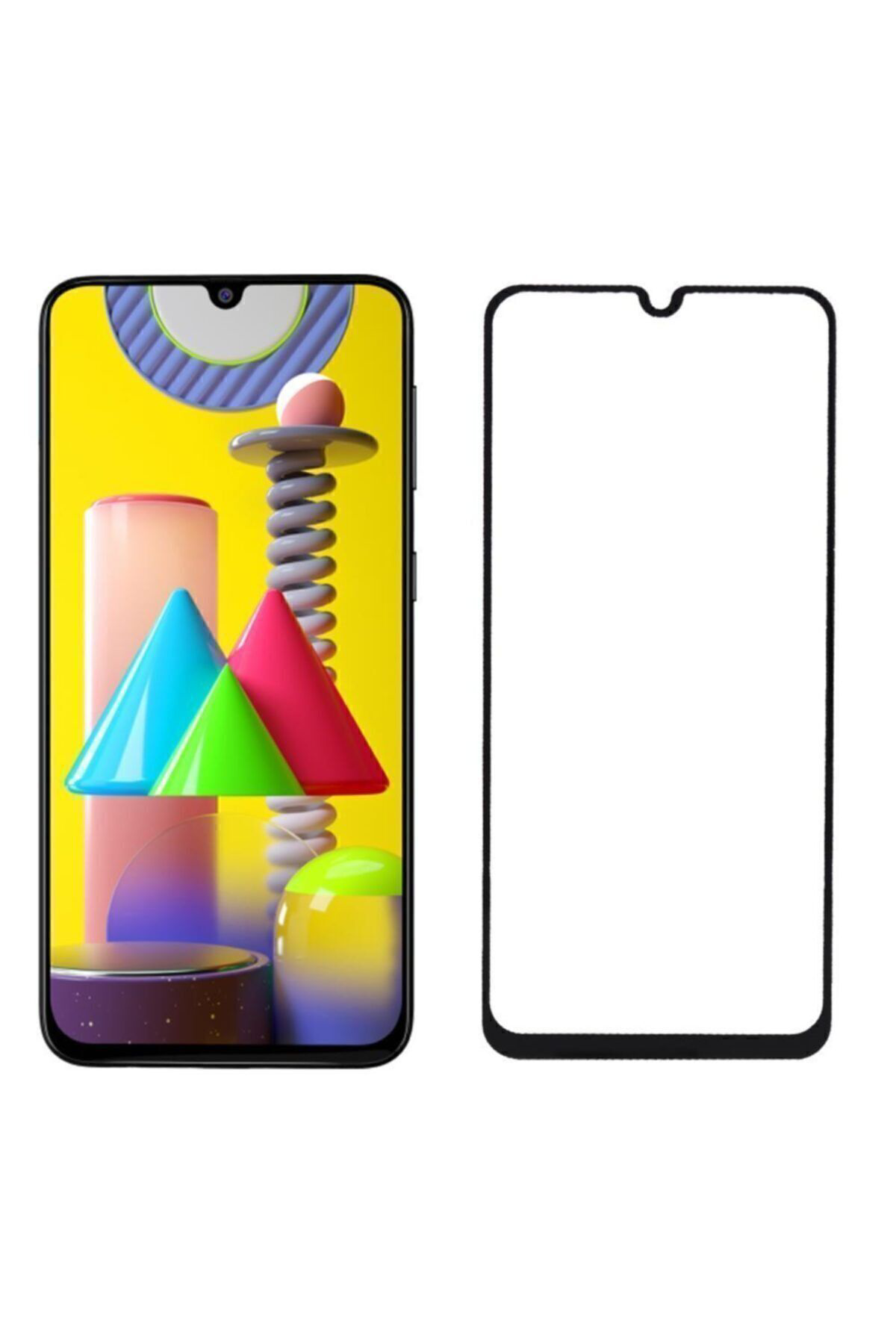 Samsung M31 /a31 / A22 Seramik Nano Ekran Koruyucu Tam Kaplayan K