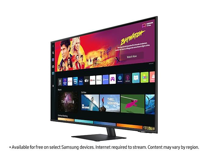 SAMSUNG M7 LS43BM700UUXUF 43" 4K 60Hz 4ms Smart Monitör Siyah SAMSUNG M7 LS43BM700UUXUF 43" 4K 60Hz 4ms Smart Monitör Siyah