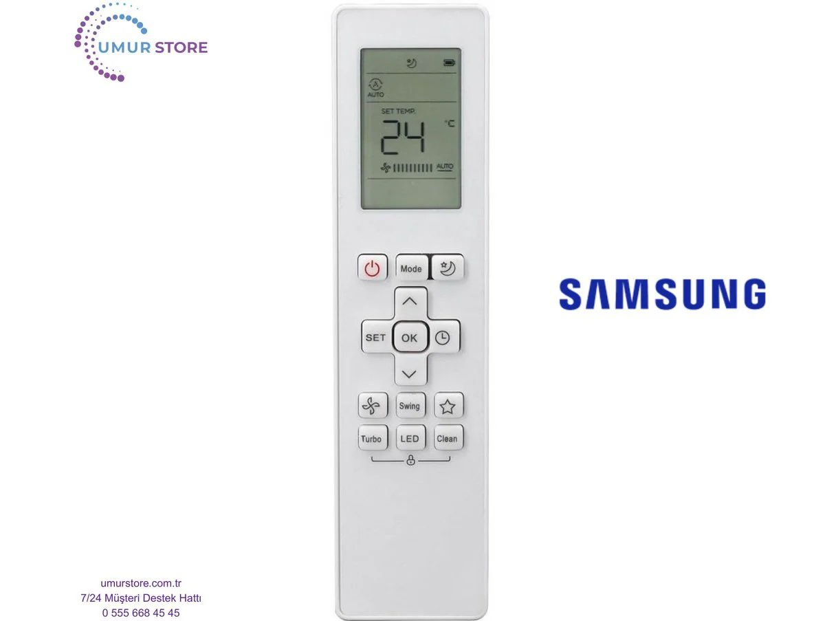 Samsung Midea RG10B(G)/BGEF Uyumlu İnverter Klima Kumandası Samsung Midea RG10B(G)/BGEF Uyumlu İnverter Klima Kumandası
