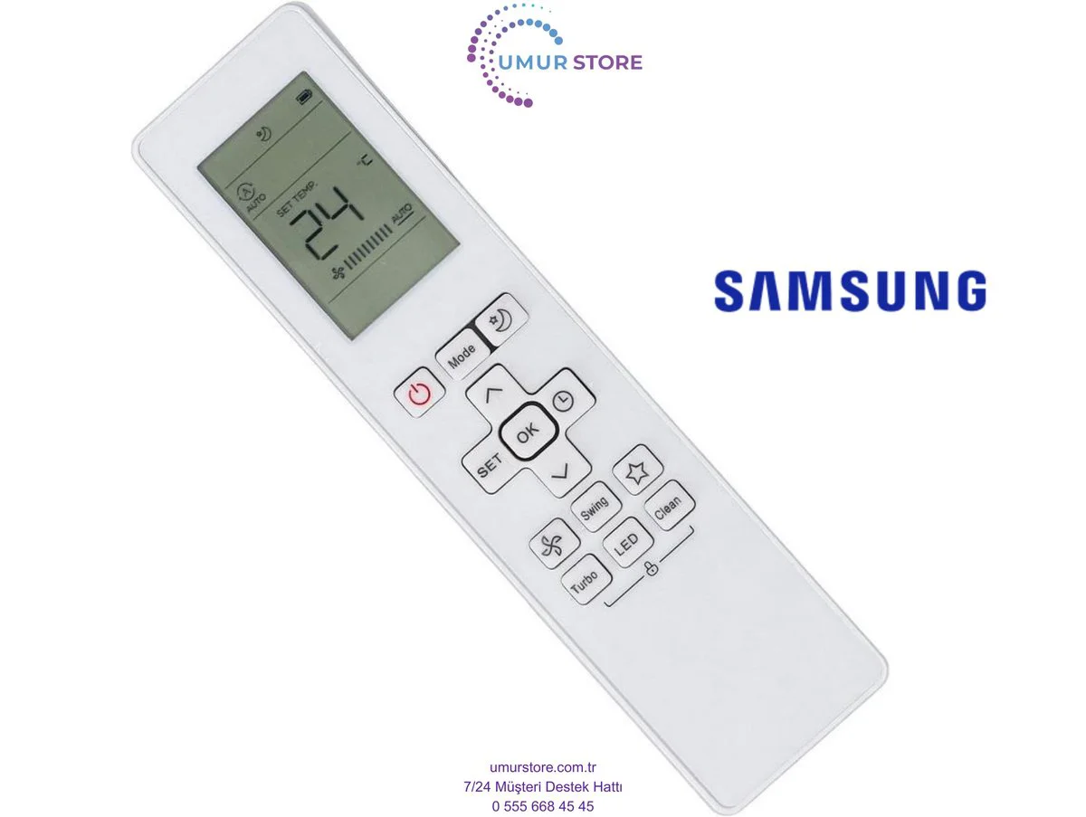 Samsung Midea RG10B(G)/BGEF Uyumlu İnverter Klima Kumandası Samsung Midea RG10B(G)/BGEF Uyumlu İnverter Klima Kumandası