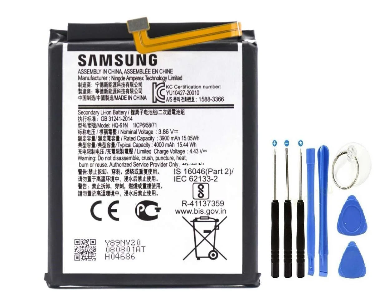 Samsung Mo1 Batarya Pil Hq-61n Ve Tamir Seti