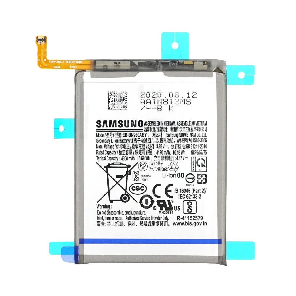 Samsung Note 20 5g Pil Batarya Eb-bn980aby