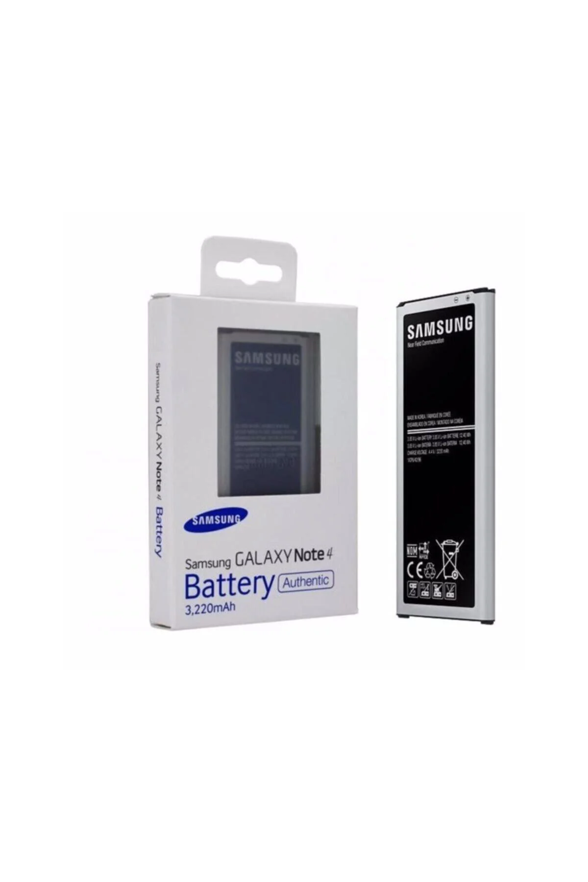 Samsung Note 4 Pil Batarya Servis Siyah