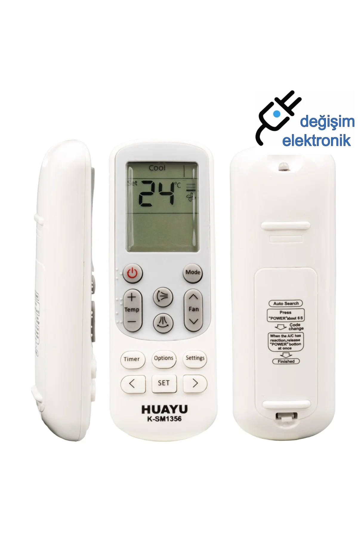 Samsung Premium Plus Ar09dxfzawk/sk Klima Kumandası