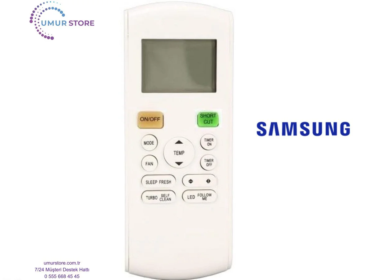 Samsung RG57B1/BGE Uyumlu Klima Kumandası Samsung RG57B1/BGE Uyumlu Klima Kumandası