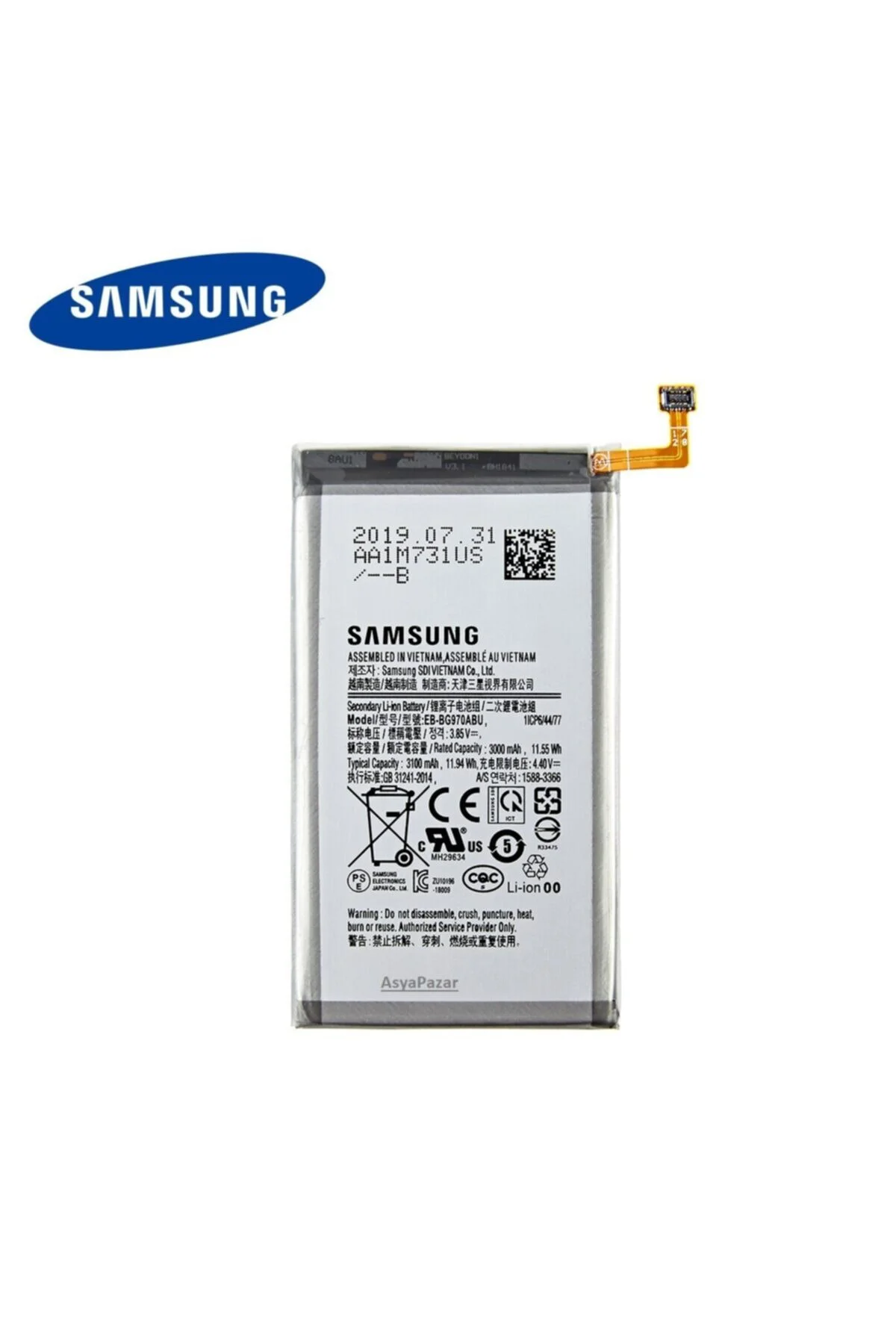 Samsung S10E Pil Batarya EB-BG970ABU